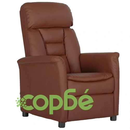 Наклоняем стол, кафяв, изкуствена кожа ➤ топ цена ➤ sorbe.bg