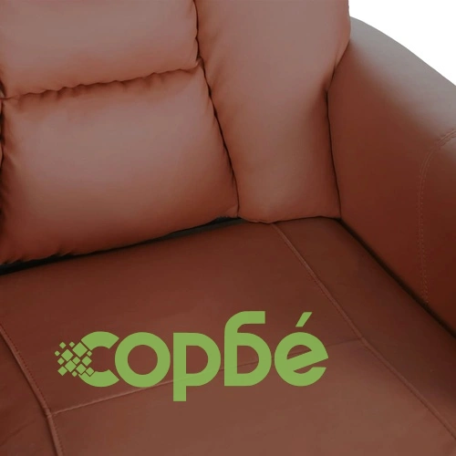 Наклоняем стол, кафяв, изкуствена кожа ➤ топ цена ➤ sorbe.bg