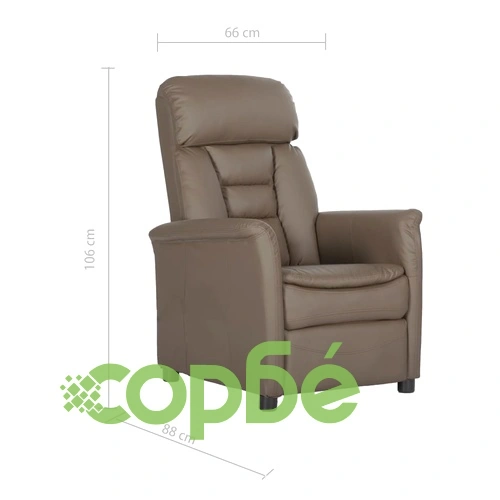 Наклоняем стол, сив, изкуствена кожа ➤ топ цена ➤ sorbe.bg