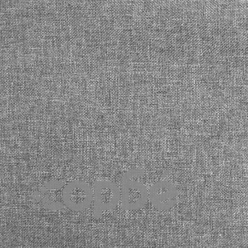 Изправящ масажен стол, светлосив, текстил ➤ топ цена ➤ sorbe.bg