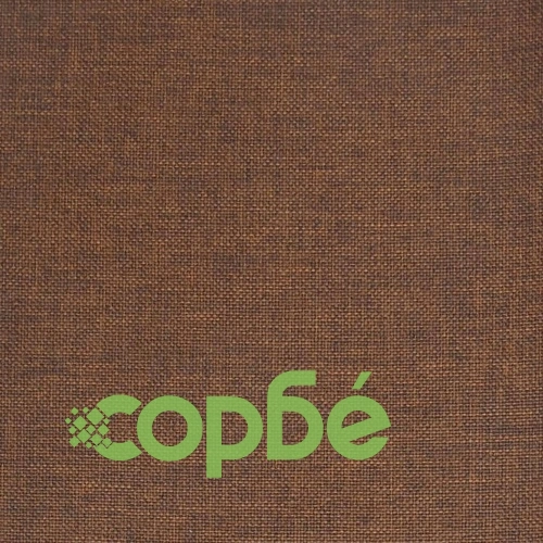 Люлеещ се стол, кафяв, текстил ➤ топ цена ➤ sorbe.bg