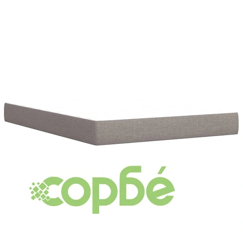 Боксспринг легло с матрак, таупе, 140x190 см, плат ➤ топ цена ➤ sorbe.bg