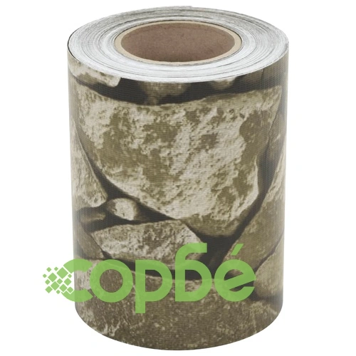 Ленти за покриване на огради, 4 бр, камък, сив, 35x0,19 м, PVC ➤ топ цена ➤ sorbe.bg