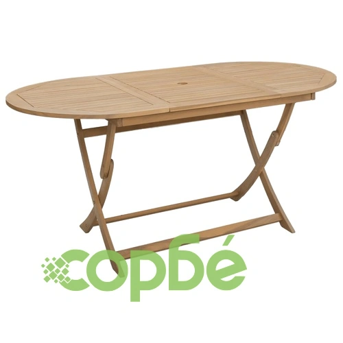 Градински трапезен комплект, 7 части, акациево дърво масив ➤ топ цена ➤ sorbe.bg