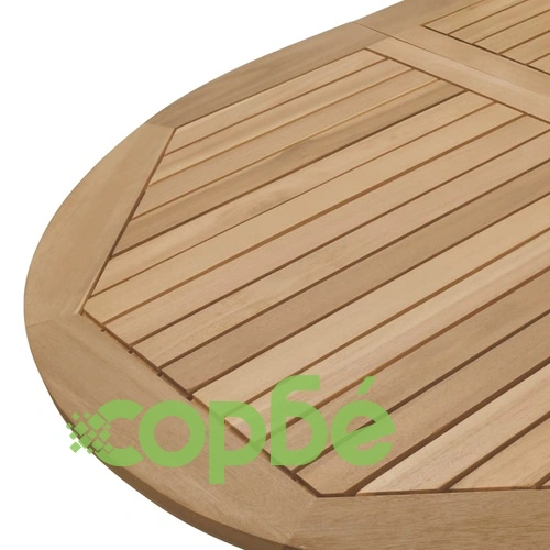 Градински трапезен комплект, 7 части, акациево дърво масив ➤ топ цена ➤ sorbe.bg