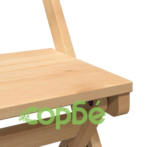 Трапезен комплект пеперуда Corona 5 части сгъваем борово дърво ➤ топ цена ➤ sorbe.bg