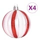 Комплект коледни топки от 65 части розово/червено/бяло