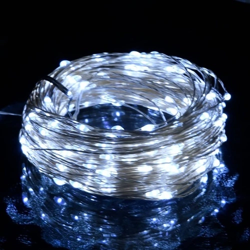 LED стринг със 150 LED студено бяло 15 м ➤ топ цена ➤ sorbe.bg
