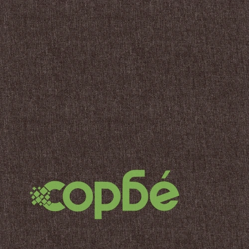 Люлеещ се стол, тъмнокафяв, текстил ➤ топ цена ➤ sorbe.bg