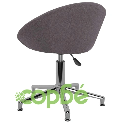 Въртящ се офис стол, таупе, текстил ➤ топ цена ➤ sorbe.bg