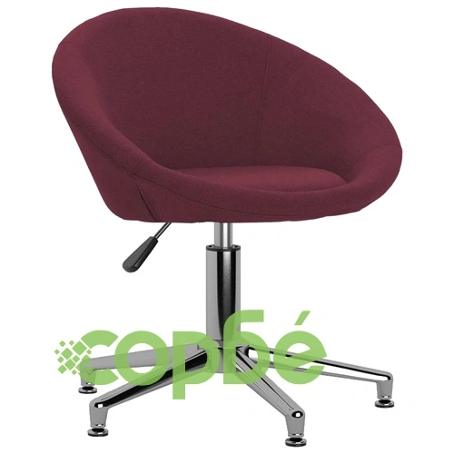 Въртящ се офис стол, лилав, текстил ➤ топ цена ➤ sorbe.bg
