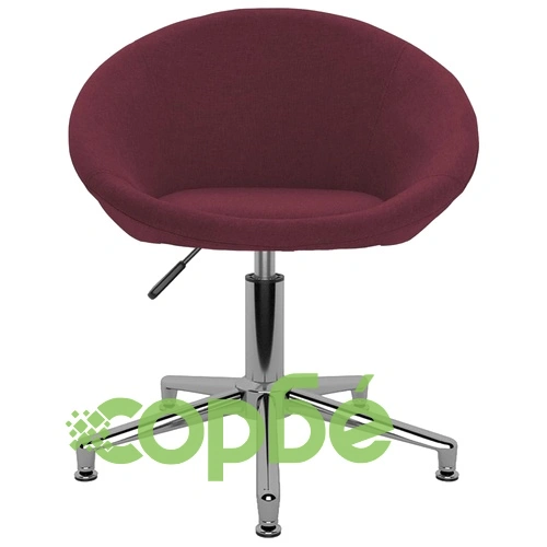 Въртящ се офис стол, лилав, текстил ➤ топ цена ➤ sorbe.bg