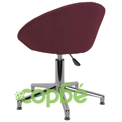 Въртящ се офис стол, лилав, текстил ➤ топ цена ➤ sorbe.bg