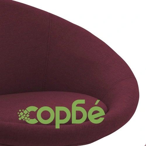 Въртящ се офис стол, лилав, текстил ➤ топ цена ➤ sorbe.bg