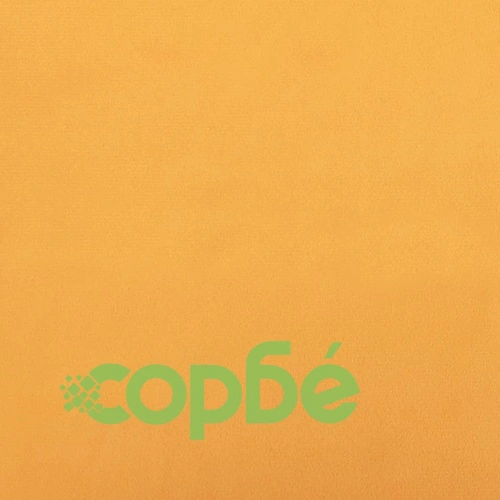 Люлеещ се стол, жълт, текстил ➤ топ цена ➤ sorbe.bg