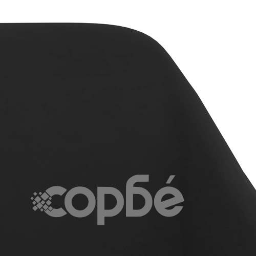 Люлеещ стол, черен, кадифе ➤ топ цена ➤ sorbe.bg