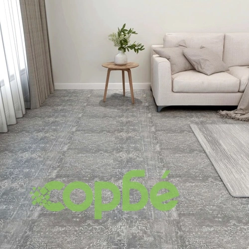 Самозалепващи подови дъски 20 бр PVC 1,86 м² бетонно сиви ➤ топ цена ➤ sorbe.bg