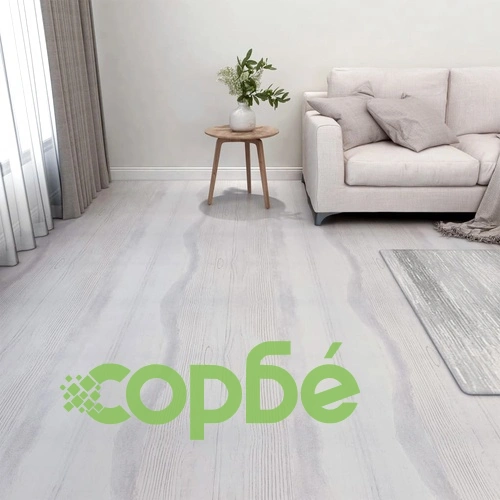 Самозалепващи подови дъски 20 бр PVC 1,86 м² светлосиви ➤ топ цена ➤ sorbe.bg