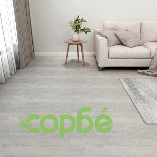 Самозалепващи подови дъски 20 бр PVC 1,86 м² светлосиви ➤ топ цена ➤ sorbe.bg