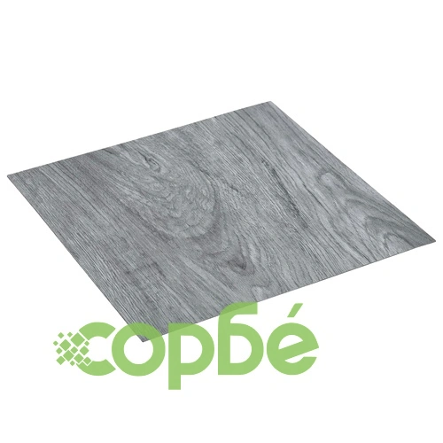 Самозалепващи подови дъски 20 бр PVC 1,86 м² светлосиви ➤ топ цена ➤ sorbe.bg
