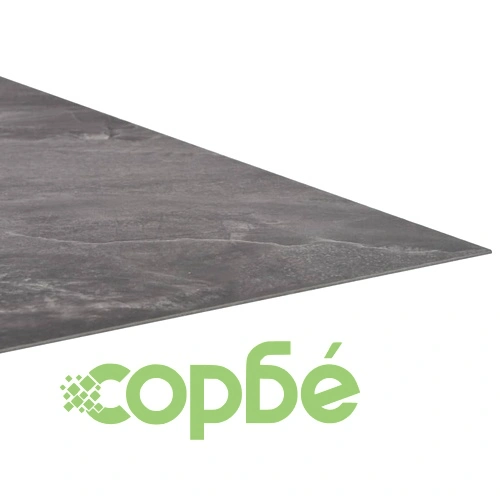 Самозалепващи подови дъски 20 бр PVC 1,86 м² черно с шарки ➤ топ цена ➤ sorbe.bg