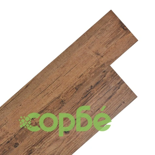 Самозалепващи подови дъски от PVC 5,21 м² 2 мм орех кафяв ➤ топ цена ➤ sorbe.bg