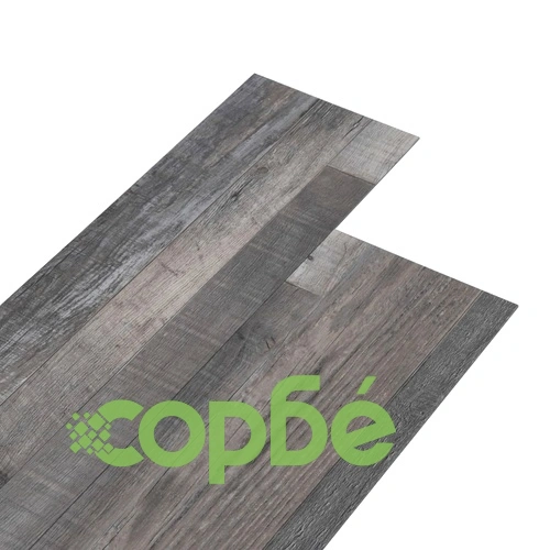Самозалепващи подови дъски PVC 5,21 м² 2 мм индустриално дърво ➤ топ цена ➤ sorbe.bg