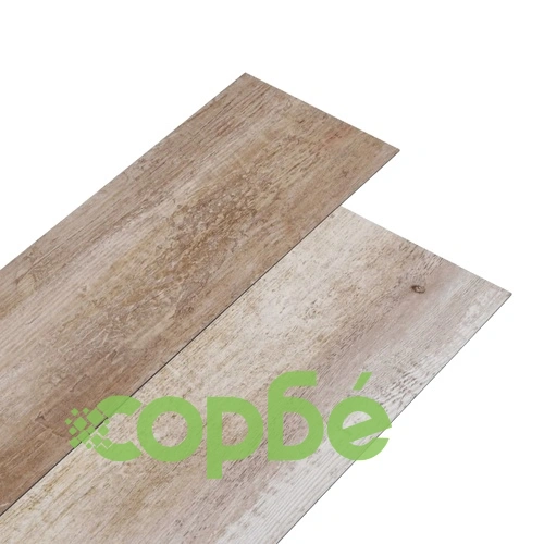 Самозалепващи подови дъски от PVC 5,21 м² 2 мм промито дърво ➤ топ цена ➤ sorbe.bg