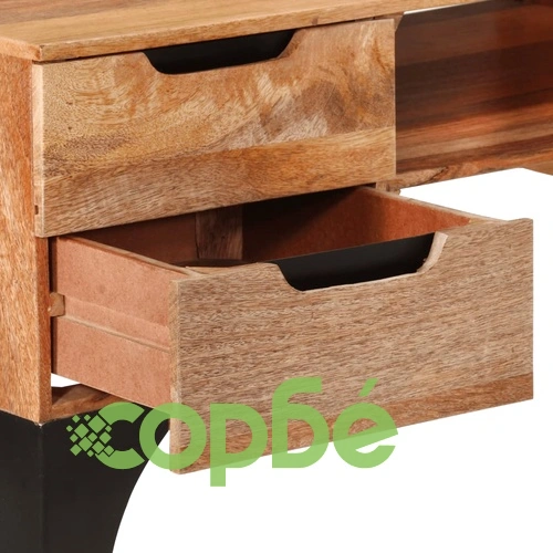 Бюро, 110x50x76 см, мангово дърво масив ➤ топ цена ➤ sorbe.bg