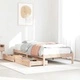 Рамка за легло без матрак, 100x200 см, бор масив