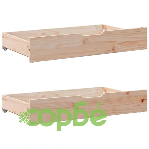 Рамка за легло без матрак, 140x190 см, масивна чамова дървесина ➤ топ цена ➤ sorbe.bg