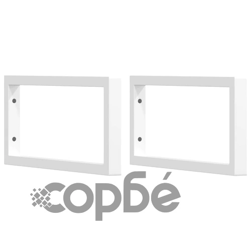 Стенен рафт за мивка, стомана и масивно дърво дъб ➤ топ цена ➤ sorbe.bg