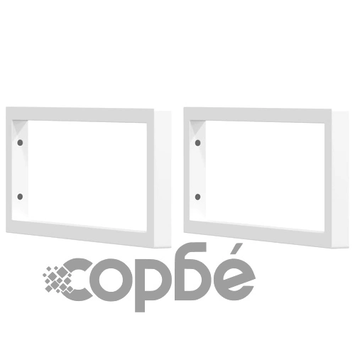 Стенен рафт за мивка, стомана и масивно дърво бук ➤ топ цена ➤ sorbe.bg