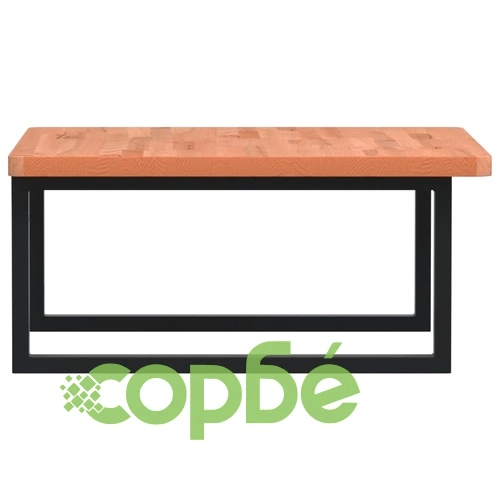 Стенен рафт за мивка, стомана и масивно дърво бук ➤ топ цена ➤ sorbe.bg