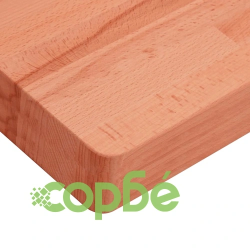 Стенен рафт за мивка, стомана и масивно дърво бук ➤ топ цена ➤ sorbe.bg