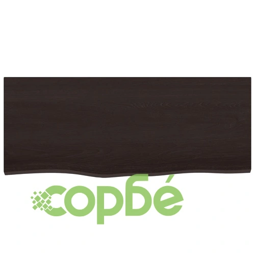 Стенен рафт за мивка, стомана и масивно дърво дъб ➤ топ цена ➤ sorbe.bg