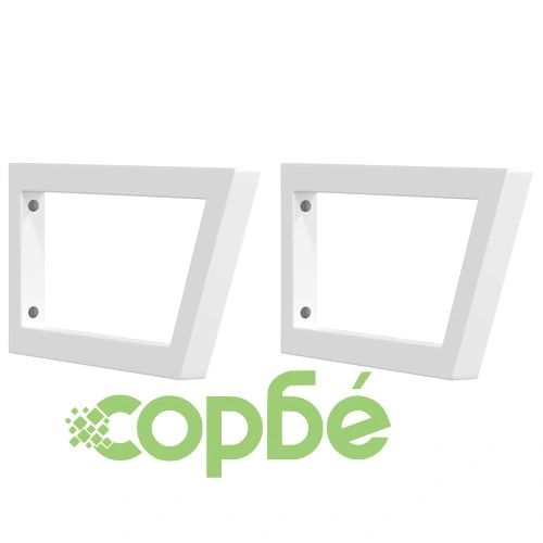 Стенен рафт за мивка, стомана и масивно дърво дъб ➤ топ цена ➤ sorbe.bg