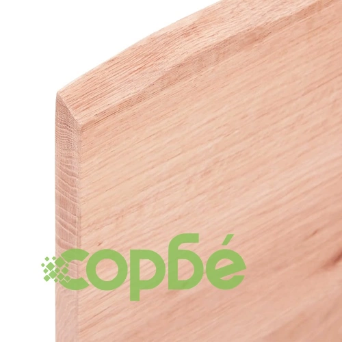 Стенен рафт за мивка, стомана и масивно дърво дъб ➤ топ цена ➤ sorbe.bg