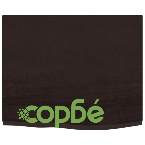 Стенен рафт за мивка, стомана и масивно дърво дъб ➤ топ цена ➤ sorbe.bg