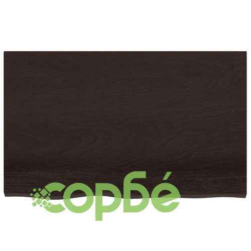 Стенен рафт за мивка, стомана и масивно дърво дъб ➤ топ цена ➤ sorbe.bg