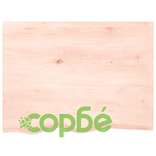 Стенен рафт за мивка, стомана и масивно дърво дъб ➤ топ цена ➤ sorbe.bg