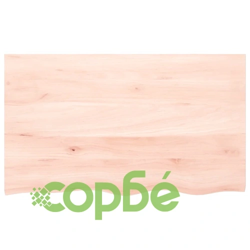 Стенен рафт за мивка, стомана и масивно дърво дъб ➤ топ цена ➤ sorbe.bg