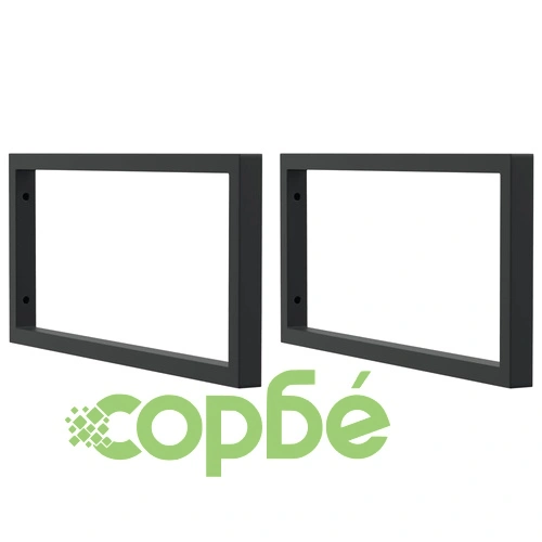 Стенен рафт за мивка, стомана и масивно дърво дъб ➤ топ цена ➤ sorbe.bg