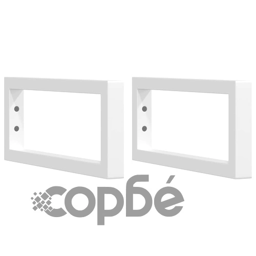 Стенен рафт за мивка, стомана и масивно дърво акация ➤ топ цена ➤ sorbe.bg