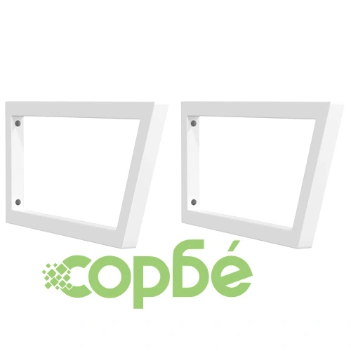 Стенен рафт за мивка, стомана и масивно дърво акация ➤ топ цена ➤ sorbe.bg