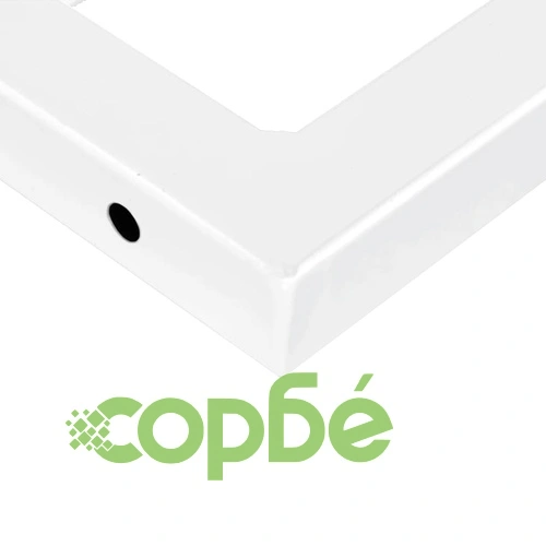 Стенен рафт за мивка, стомана и масивно дърво акация ➤ топ цена ➤ sorbe.bg