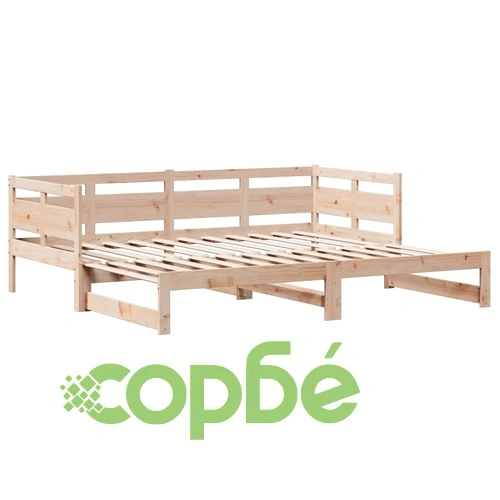Дневно легло с уширение и чекмеджета, без матрак, 80x200 см ➤ топ цена ➤ sorbe.bg
