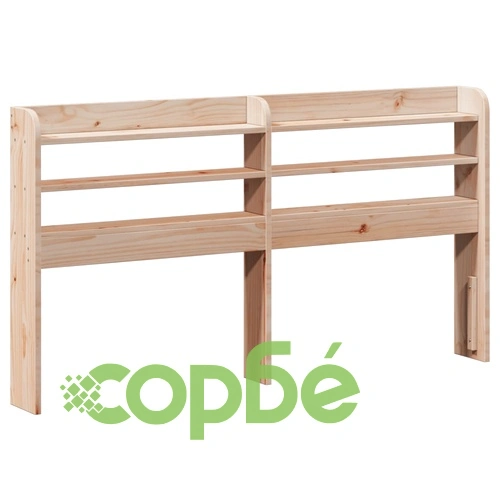 Рамка за легло без матрак, 160x200 см, масивна чамова дървесина ➤ топ цена ➤ sorbe.bg