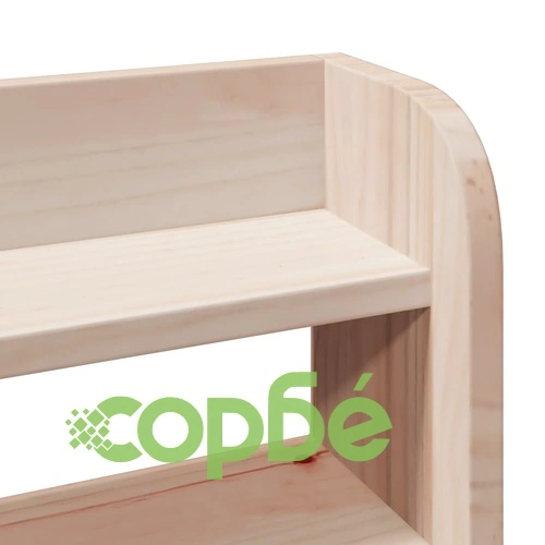 Рамка за легло без матрак, 160x200 см, масивна чамова дървесина ➤ топ цена ➤ sorbe.bg