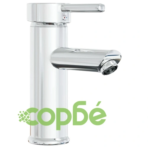 Комплект мебели за баня от 2 части, керамика и инженерно дърво ➤ топ цена ➤ sorbe.bg